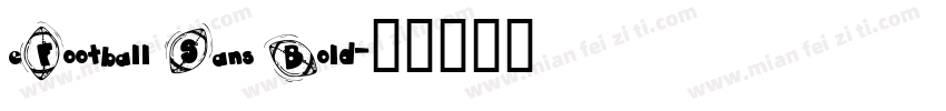 eFootball Sans Bold字体转换